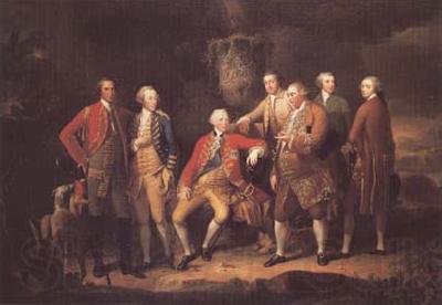 Richard Brompton The Duke of York with his Entourage in the Veneto (mk25) Norge oil painting art